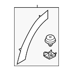 51779881804 - : Lower Molding for Mini: Cooper Image