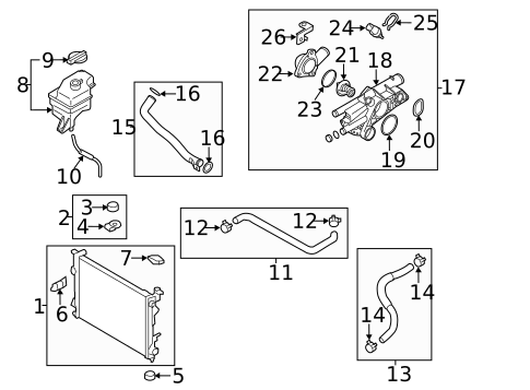 Senders for 2012 Hyundai Sonata #0