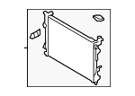 253103Q000 - : Radiator Assembly for Hyundai Image
