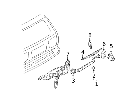 Wipers for 2002 Nissan Pathfinder #1