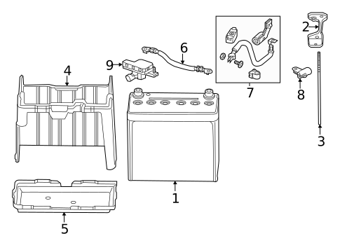 Battery for 2014 Honda Accord #0