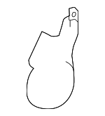 894581JA0C - Body: Recline Cover for Nissan Image