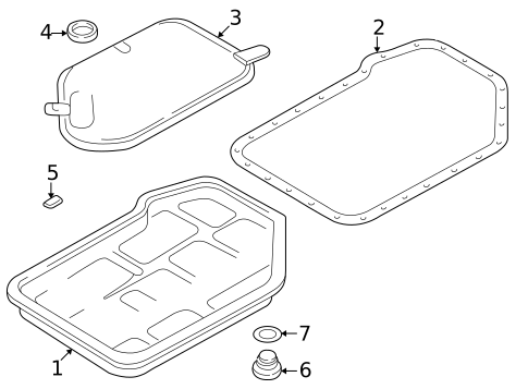 Transaxle Parts for 2003 Audi A8 Quattro #0