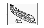 531020E100 - : Lower Grille for Toyota: Highlander Image