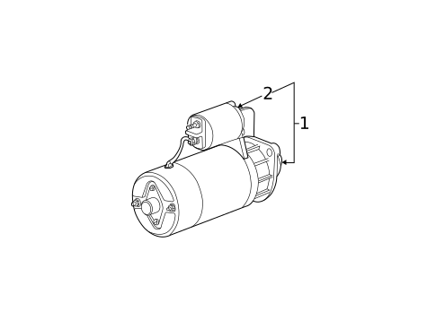 Starter & Related Components for 1999 BMW 328i #0