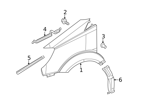 Fender & Components for 2011 Mercedes-Benz Sprinter 2500 #0