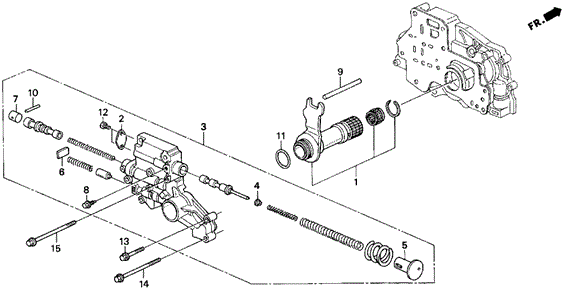 AT Regulator for 1996 Acura TL #0