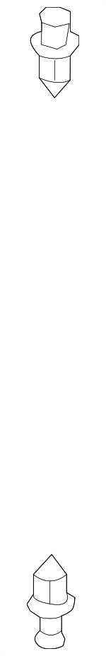 GD7A50EA1 - Body: Bumper Cover Fastener for Mazda: 2, 3, 5, 6, CX-3, CX-30, CX-5, CX-50, CX-7, CX-70, CX-9, CX-90, Millenia, MPV, MX-30 EV, MX-5 Miata, Protege, Protege5, RX-8 Image