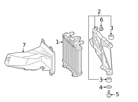 Radiator & Components for 2012 Audi A6 Quattro #1
