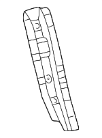 6152534020 - Body: Body B-Pillar Reinforcement for Toyota Image