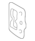 6131522020 - Body: Striker Plate for Toyota: 4Runner, Corolla, Echo, Land Cruiser, MR2, Paseo, T100, Tercel, Tundra Image