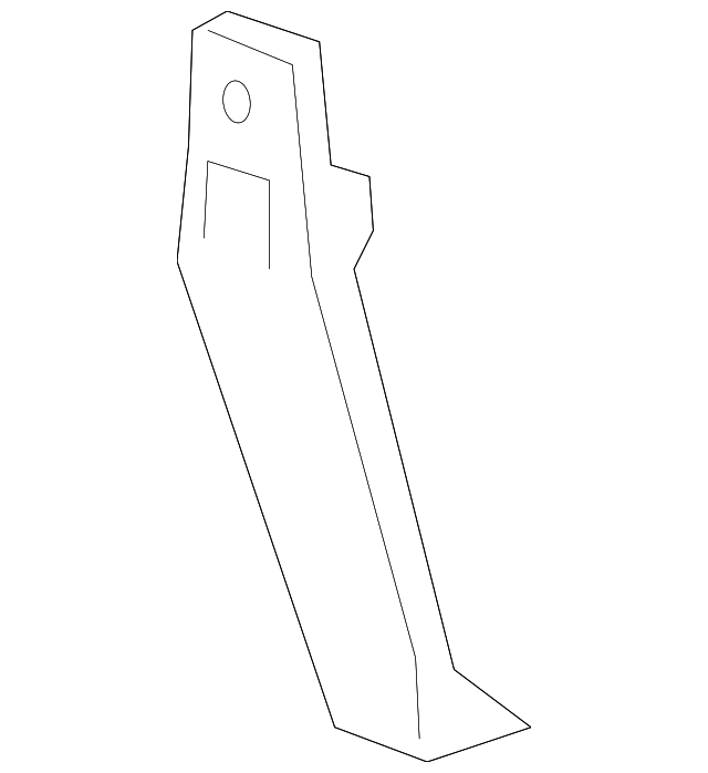 Genuine GM Front Bumper Cover Bracket - Left Driver Side For Tahoe Suburban Avalanche 2007-2014
