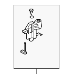 LR020367 - Belts &amp; Cooling: Engine Coolant Reservoir for Land-Rover Image image