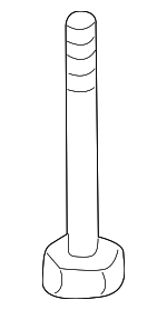 11990050164 - Steering: Lower Cover Bolt for Mercedes-Benz Image