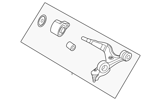 Suspension Control Arm - Porsche (9J1-407-152-A)