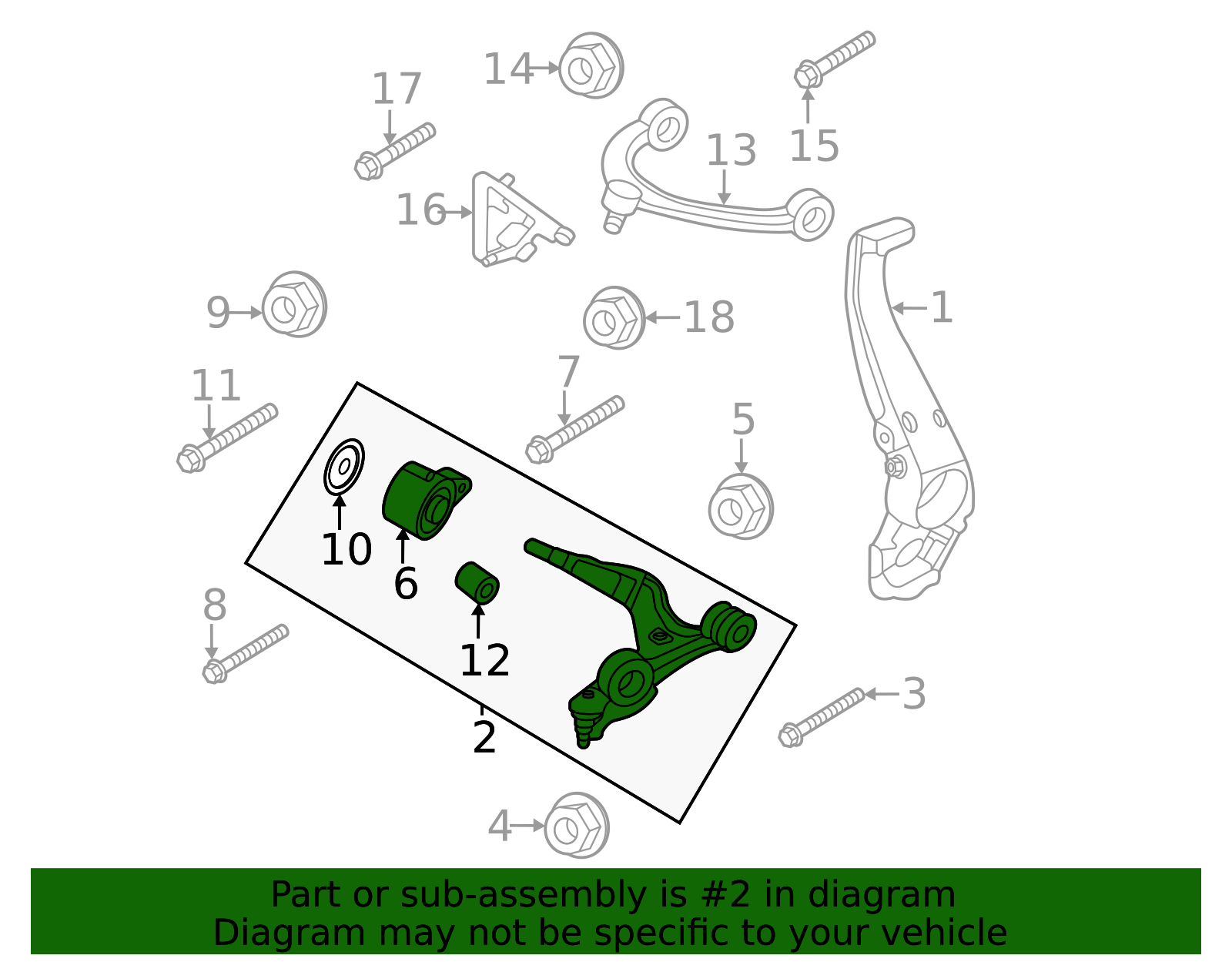 Lower Control Arm - Porsche (9J1-407-151-E)