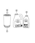 68218940AD - 5.9L Turbo Diesel; Engine: 15w40 Engine Oil for Dodge: Ram 2500, Ram 3500 | Ram: 2500 Image