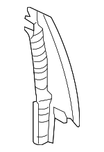 17A8399019B9 - Body: Front Trim for Volkswagen: Jetta Image
