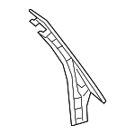 17A839903B9B9 - Body: Rear Trim for Volkswagen: Jetta Image