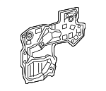 4657300700 - Body: Water Deflector for Mercedes-Benz Image