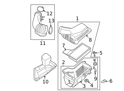 Air Intake for 2017 Ford Mustang #0