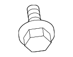 6506860AA - Engine: Bracket Bolt for Dodge: Dakota, Ram 1500 Image