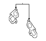 12657430 - Cooling System: Water Manifold Gasket for GM Image