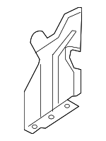 75893JK000 - Body: Side Shield for Nissan: 370Z Image