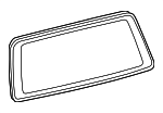 6813160430 - Body: Lift Gate Glass for Toyota: Land Cruiser Image