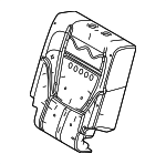 7165260610 - Body: Seat Back Pad for Lexus: GX550 Image