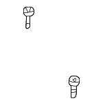 8N0809370B - Air &amp; Fuel Delivery: Fuel Filler Door Bolt for Audi Image