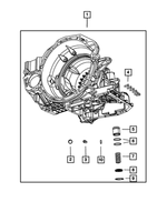 152127 - 4-Speed; Automatic VLP Transaxle: Transmission Oil Pump Ball for Mopar Image