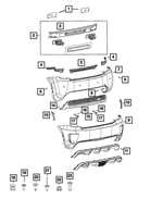 68070828AC - Frame, Bumper and Fascia: Bumper Support, Right for Fiat: 500 Image