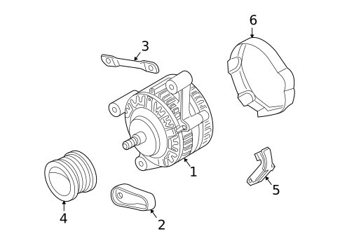 Alternator for 2002 Volvo V40 #0