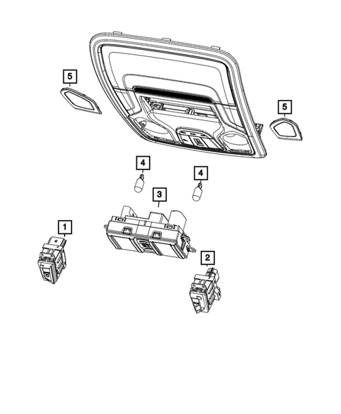Lamps, Interior and Exterior for 2023 Ram 3500 #19
