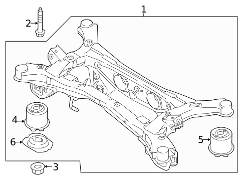 Suspension Mounting for 2023 Kia Sportage #3