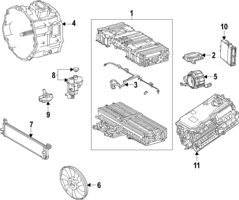 Blower Motor & Fan for 2023 Toyota Sequoia #0