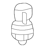 97721D2000 - HVAC: Pressure Sensor for Kia: Cadenza, Forte, K4, K5, K900, Niro, Niro EV, Optima, Rio, Sorento, Sportage, Stinger, Telluride Image