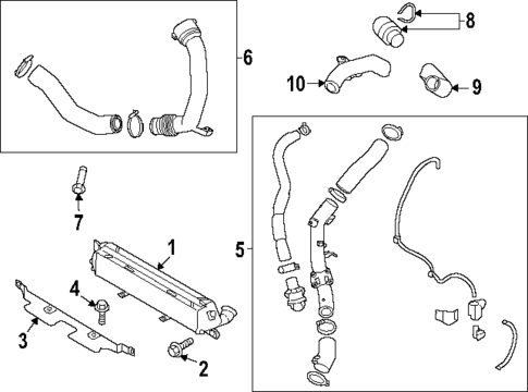Intercooler for 2025 Hyundai Kona #0