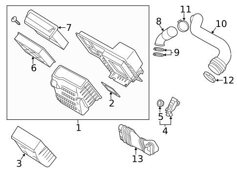 Air Intake for 2015 Volvo V60 Cross Country #0