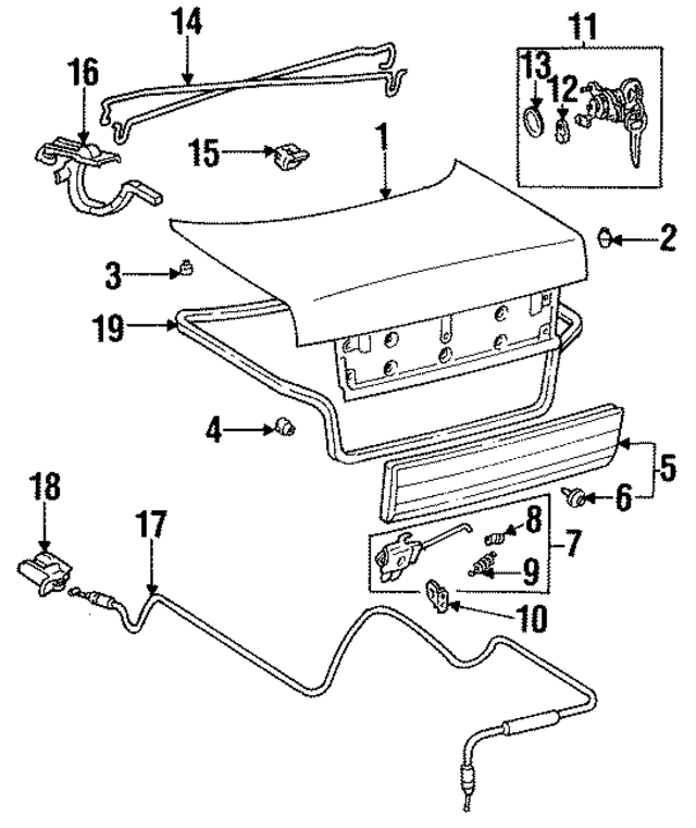 6453112480 - Body: Torsion Bar for Toyota: Corolla Image