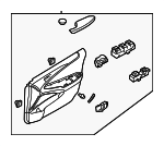 823043Q2102DY - : 2011-2012 Hyundai Sonata - Door Interior Trim Panel for Hyundai: Sonata Image