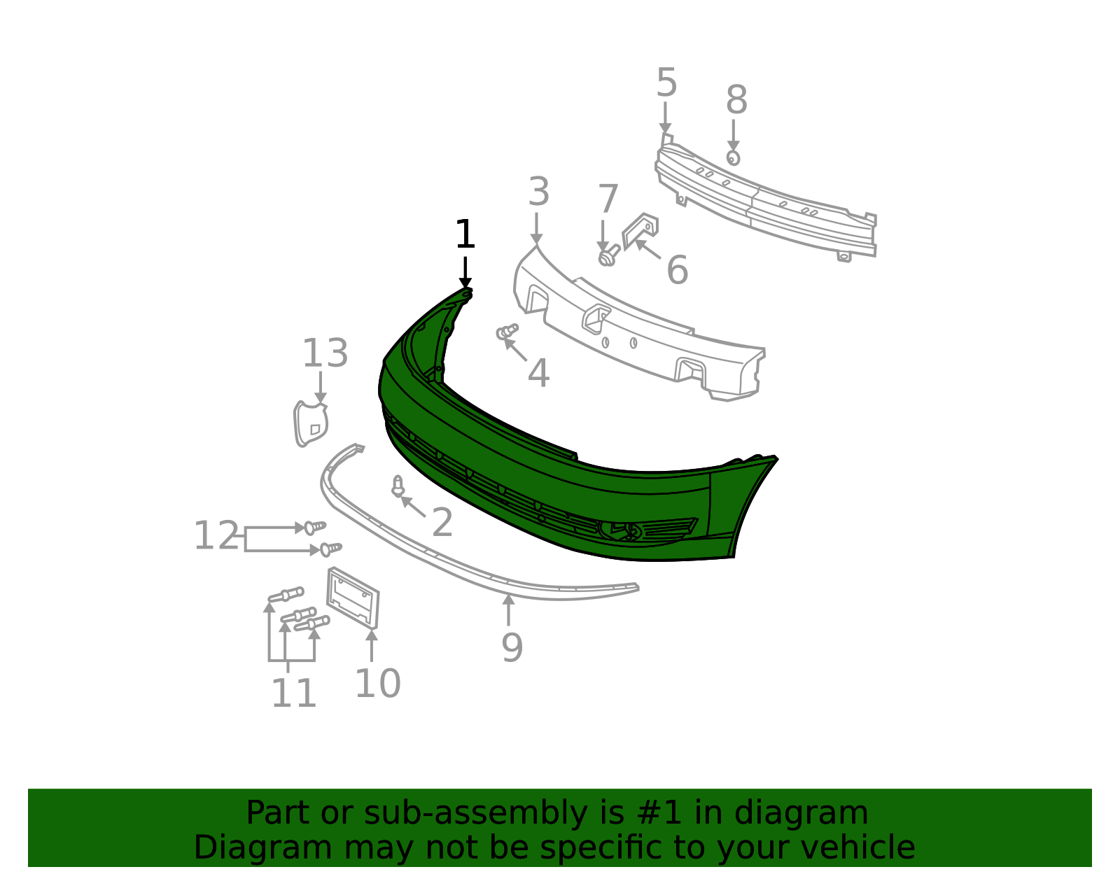 Bumper Cover 22707916 | GM OEM Parts Online