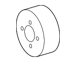 5096527AA - Cooling System: Pulley for Mopar Image