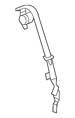 19151105 - Electrical: Center Seat Belt for Cadillac: Escalade, Escalade ESV | Chevrolet: Suburban 1500, Suburban 2500, Tahoe | GMC: Yukon, Yukon XL 1500, Yukon XL 2500 Image