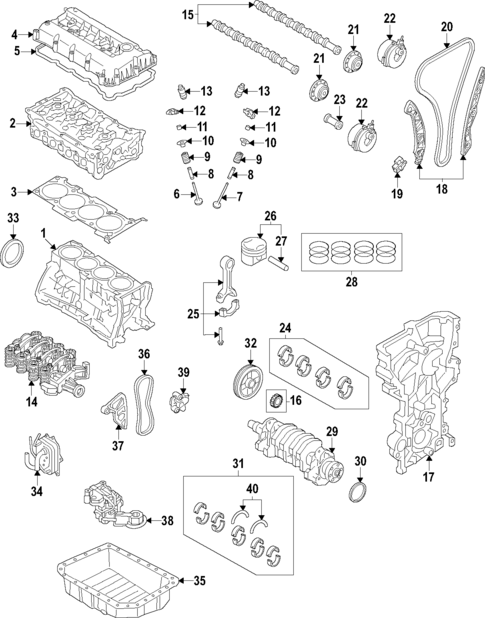 Oil Pan for 2025 Kia K5 #0