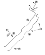 68166730AD - Fuel and Accelerator Pedal: Fuel Vapor Tube for Mopar Image