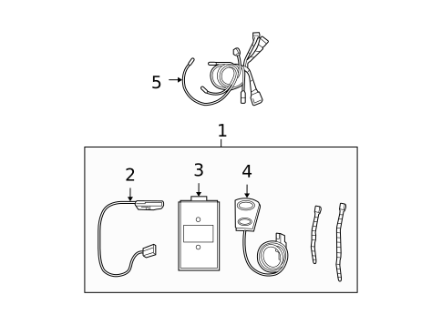 Electrical Components for 2007 Ford Edge #1