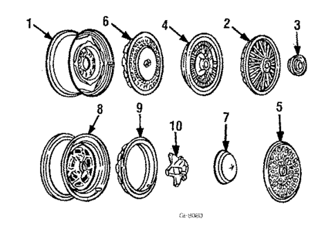 Wheels for 1985 GMC Caballero #0