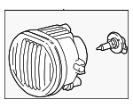 8121001011 - : 2003-2010 Toyota - Fog Lamp Assembly for Scion: tC | Toyota: Matrix Image